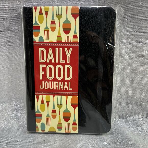 LOG BOOK COMPACT PURSE SIZE - Daily Food Journal (with removable cover band) - Picture 1 of 8